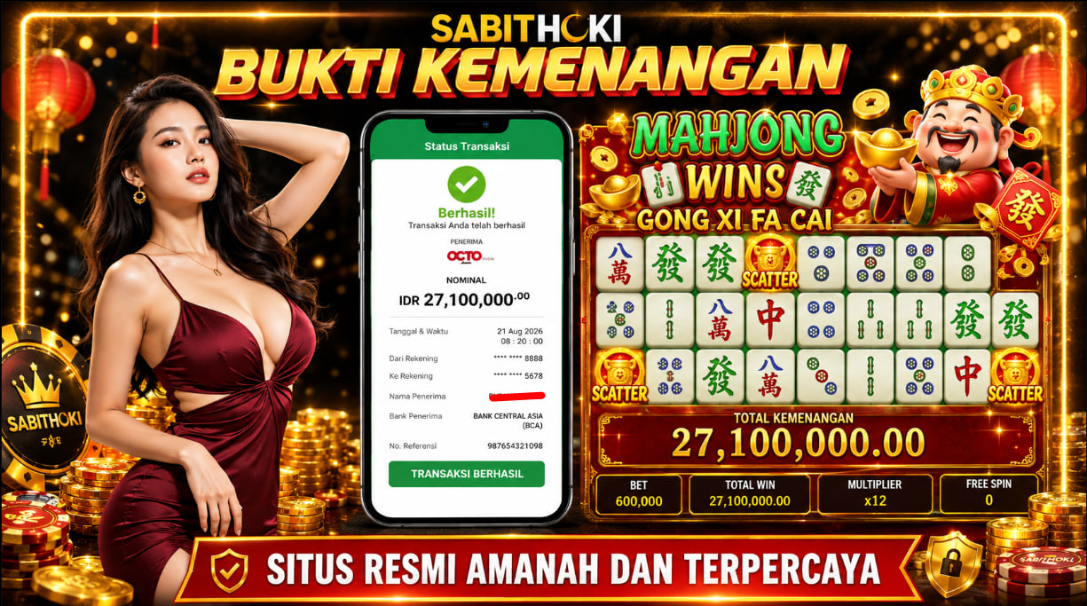 Selamat Kepada Member setia SABITHOKI telah WD RP. 27.100.000,-